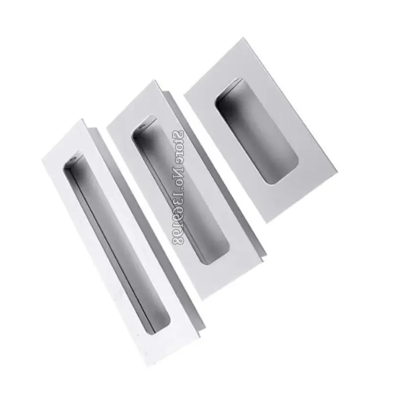 

10 шт., ручки для шкафа из алюминиевого сплава, скрытые утопленные ручки, шкаф, ящик, скрытые ручки, ручки для раздвижных дверей