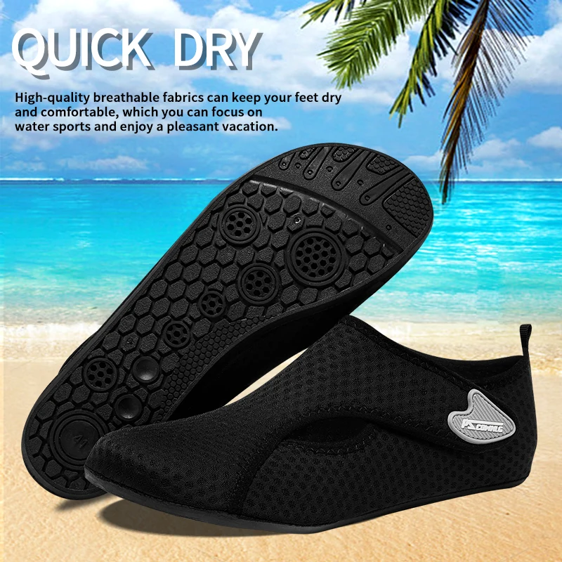 Tauchen Schuhe Frauen Aqua Schuhe Männer Strand Schwimmen Wasser Sport Socken Barfuß Sneaker Fitness Tanz Schwimmen Surfen Schnorcheln Schuh – Detail 8
