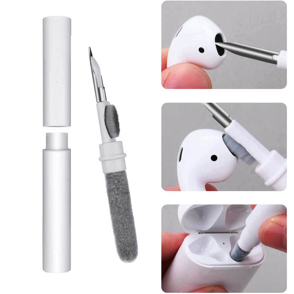  Bluetooth Earphones Cleaning Tool for Airpods Pro 3 2 1 Durable Earbuds Case Cleaner Kit Clean Brush Pen for Xiaomi Airdots 3Pro 