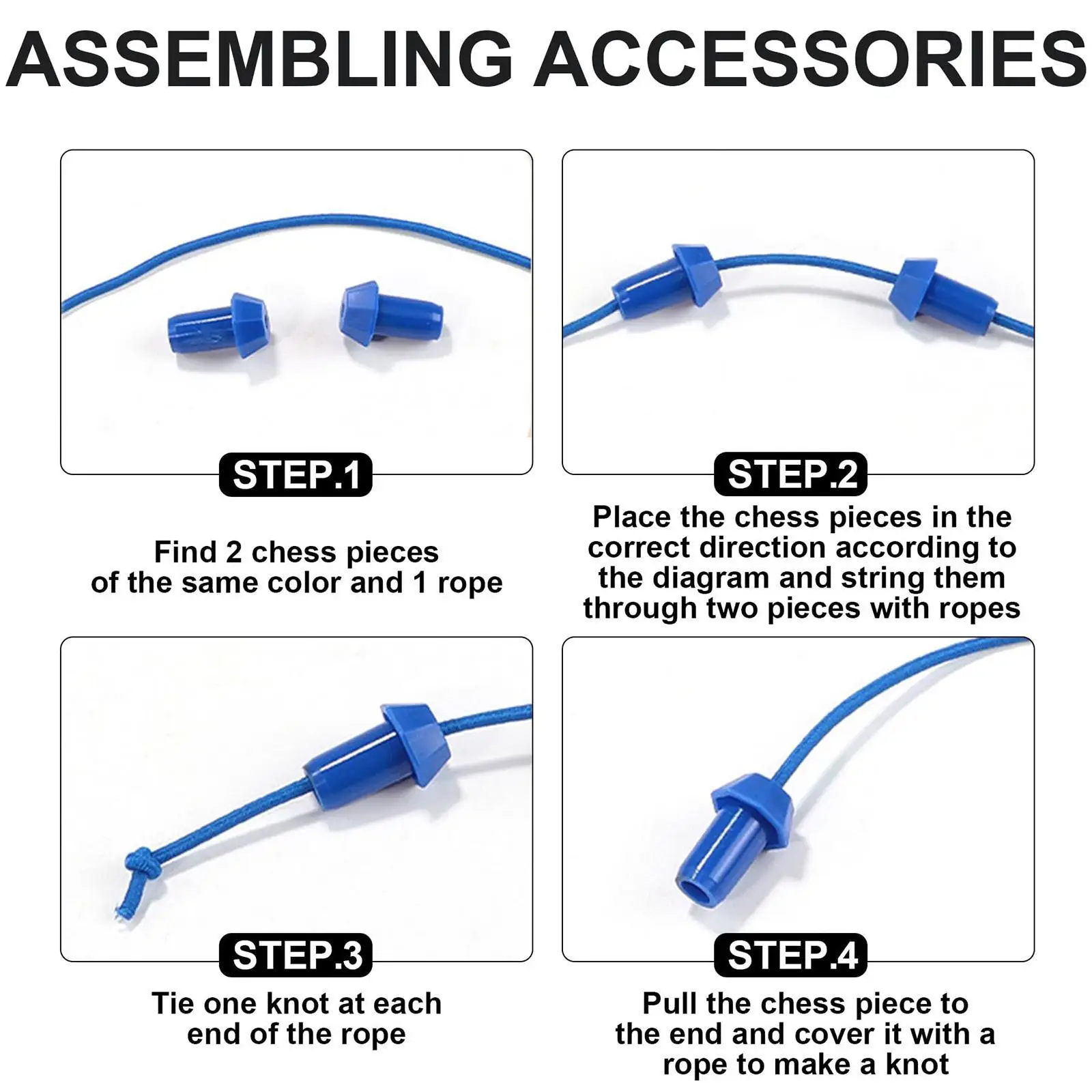 ロープのもつれを解くおもちゃ ロープパズル チャレンジおもちゃ 脳戦略 インテリジェンス