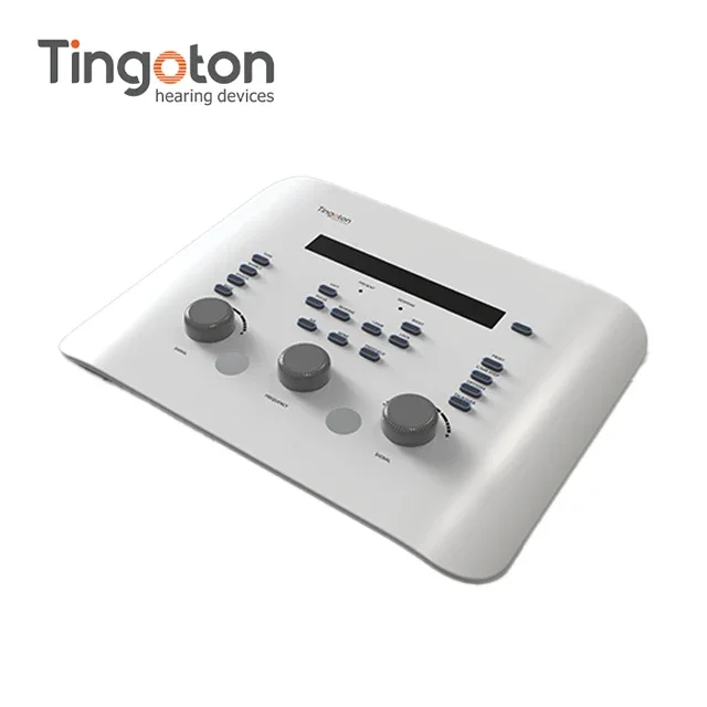 Good Quality Customize Both Air And Bone Conductor Diagnostic Full Function Portable Hearing Clinic Audiometer For Hearing Test