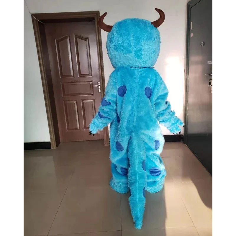 

CyCosplay Monster University Long haired Sullivan Mascot Advertising Costume Fancy Dress Party Anime stage shows Surprise props