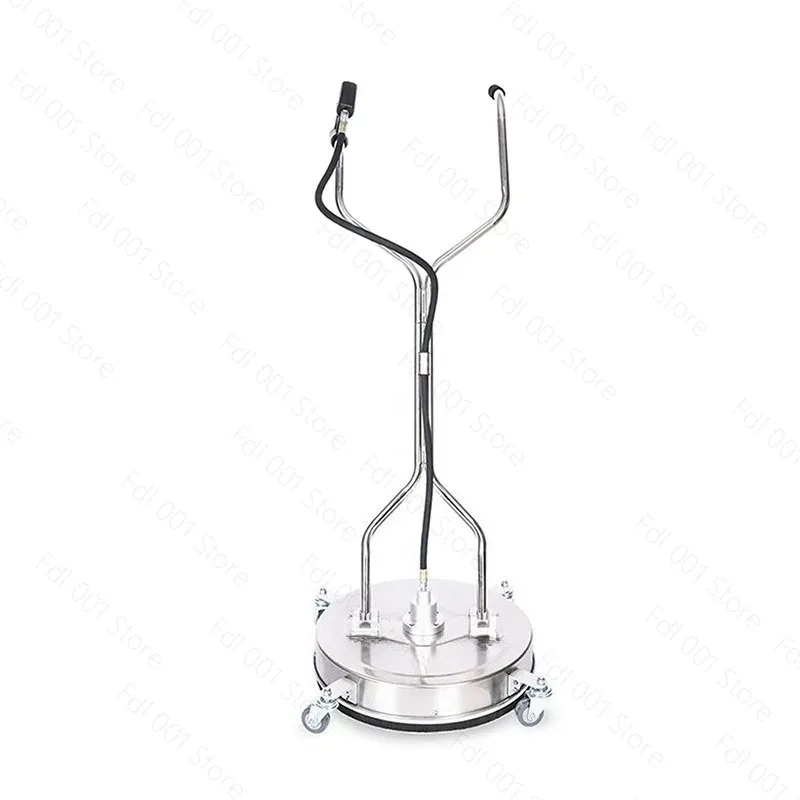 High Pressure Stainless Steel Surface Cleaner, Quick-Connect Flat Floor Washer for Driveways, Patios & Factory - 4000 PSI