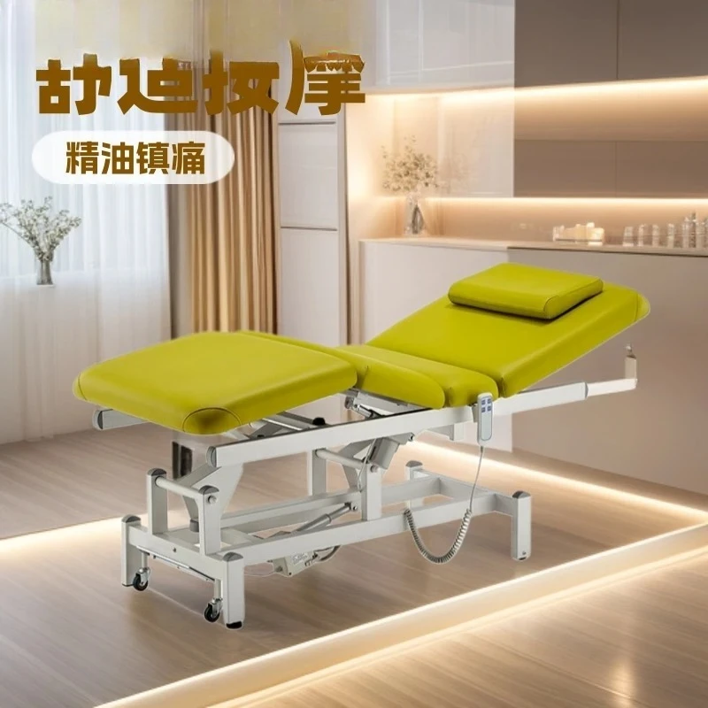 

Электрическая косметологическая кушетка для массажа с функцией регулировки наклона, расслабляющая, комфортная, с многоступенчатой регулировкой.