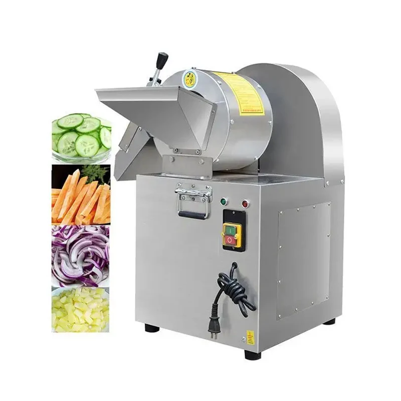 

Commercial Electric Vegetable Cutter Multi Functional Potato And Radish Slicer