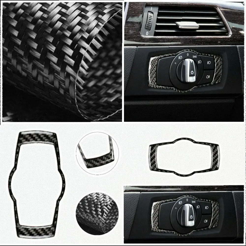 For 2006-2011 Models Car Interior Decoration for bmw 3 Series Headlight Trim Enhance Car Interior Backing For 2006-2011