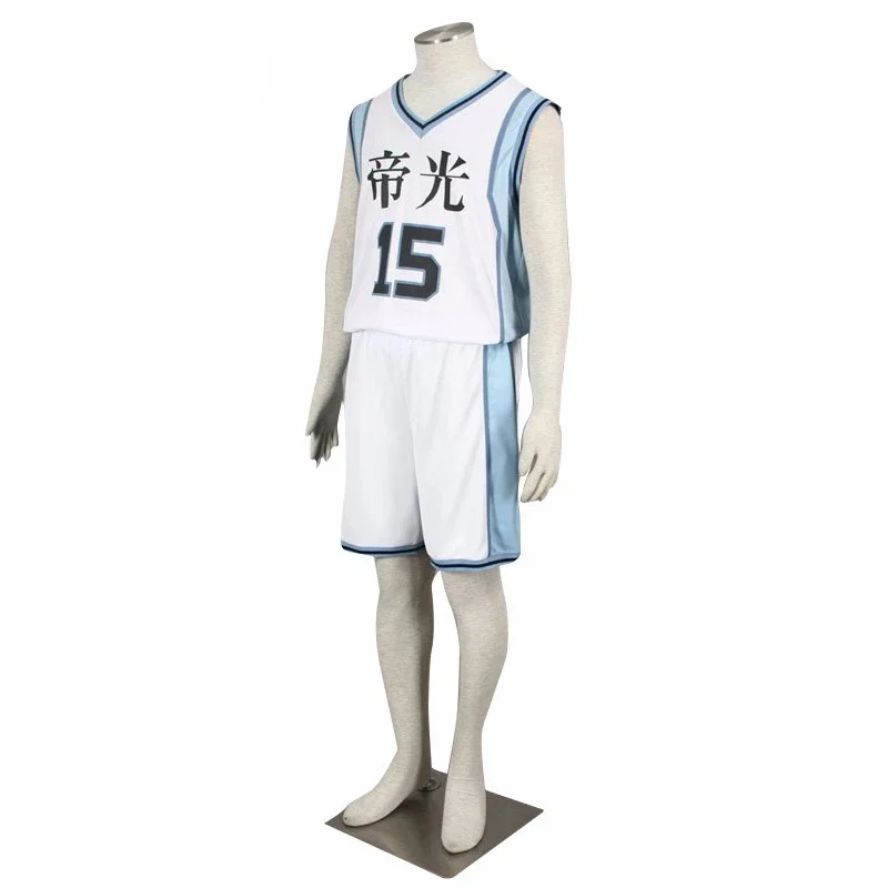 Ainclu Costume White Kuroko no Basket Kuroko's Basketball Tetsuya Kuroko SEIRIN Jersey Cosplay For Kid and Adult Costume