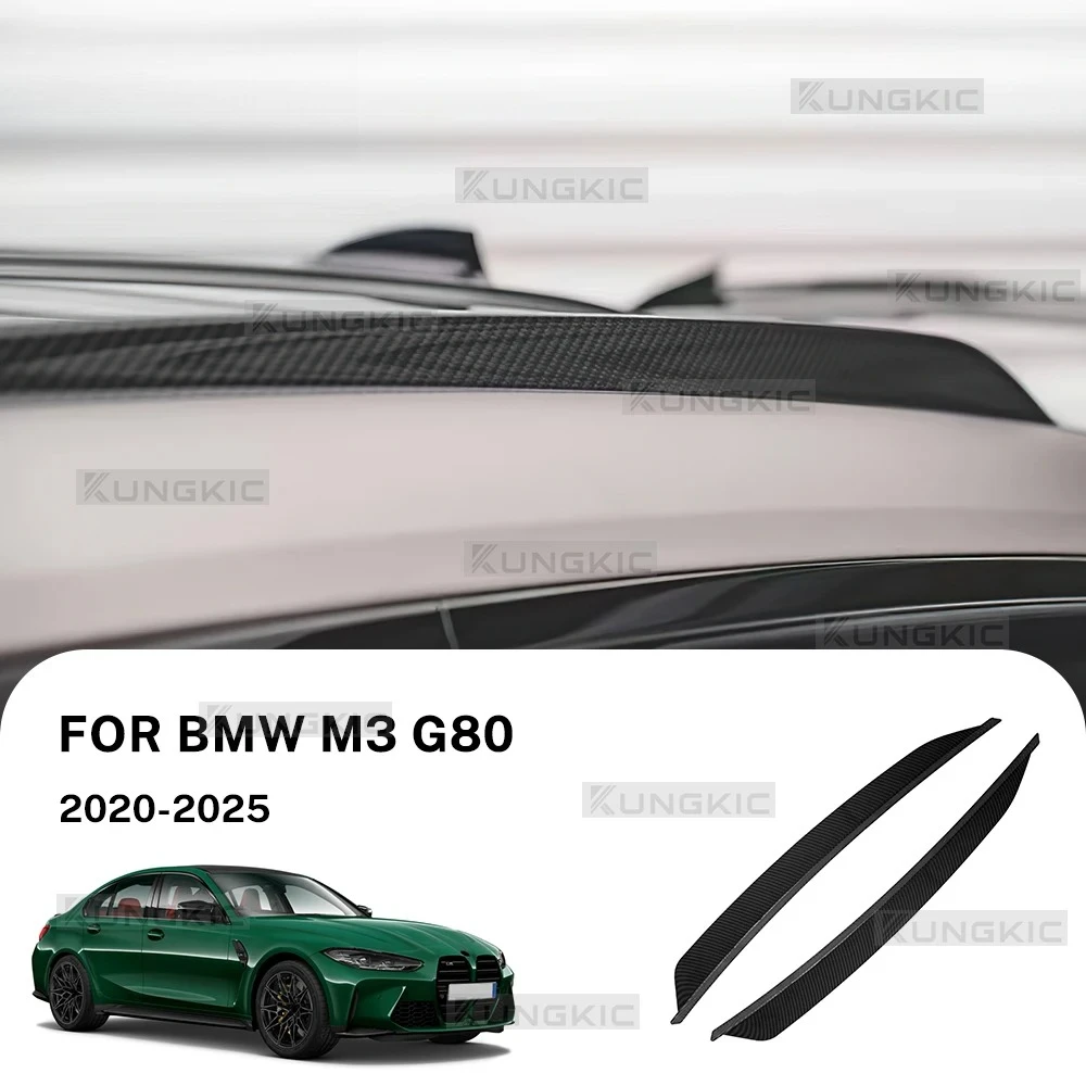 

Carbon Fiber Roof Side Wing Spoiler for BMW M3 G80 M4 G82 2021-2022-2023-2024-2025 ABS Glossy Black Car Styling Auto Accessories
