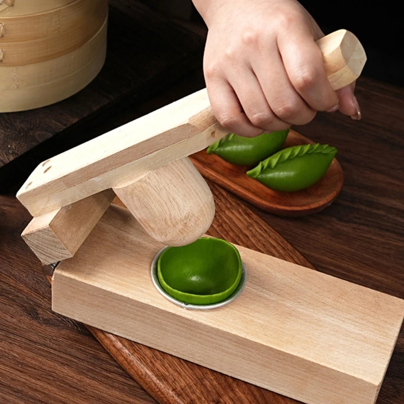 Practical Mochi Maker Convenient Kitchen Embosser Tool Practical Thick Dough Press for Traditional Snacks