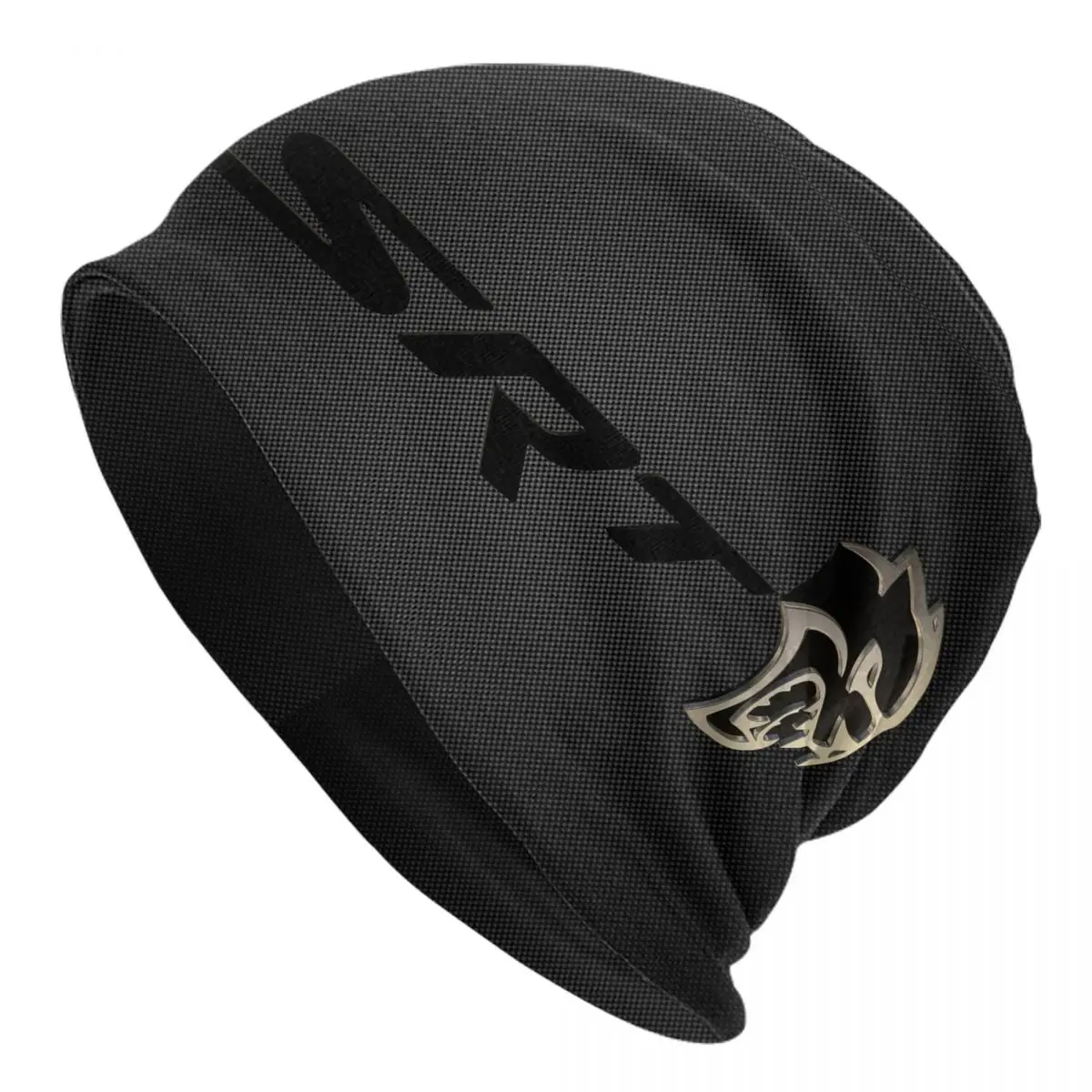 

SRT Hellcat Demon Dodge Challenger Car Racing Unisex Adult Beanies Caps Knitted Bonnet Hat Warm Autumn Winter Skullies Hats