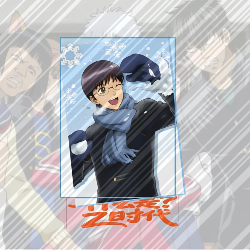 10 سنتيمتر أنيمي جينتاما السيد جينباتشي زاني فئة الاكريليك حامل نموذج تأثيري شخصيات سحرية حلية اكسسوارات هدايا عيد الميلاد #2