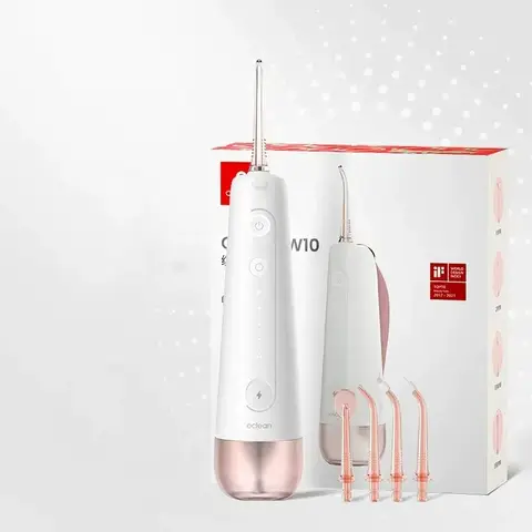 Oclean W10 Bärbar Smart Oral Irrigator Tandsköljare Tänder Vattentandtråd Bucal Tandrengörare Waterpulse 30 Dagars Användningstid 10 best sales Oclean Original - №8