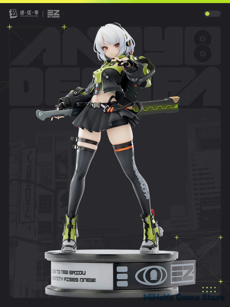 

【Genuine】MiHoYo Official Zenless Zone Zero Anby Demara Garage Kits Action Cunning Hares Ver.1/7 Model Kits Anby Birthday Gifts