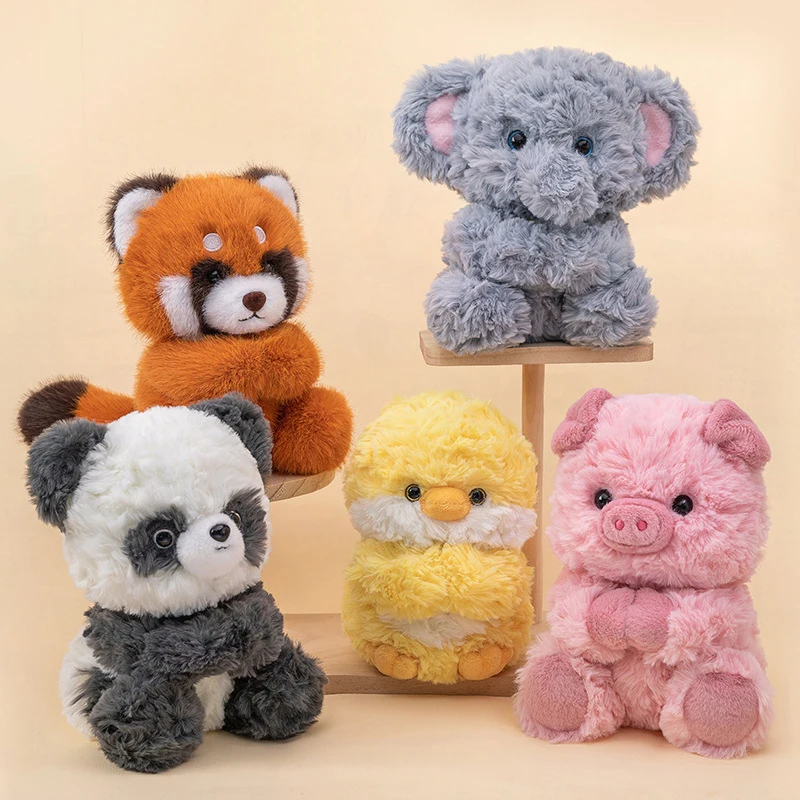 

Kawaii плюшевая игрушка милое животное панда пал ручной компаньон мягкая кукла для детей подарок на день рождения мягкая приятная сидячая плюшевая игрушка