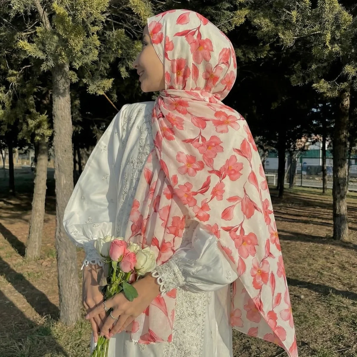 Scarf Woman Cotton Muslim Pashmina Hijab Bandana Wrap Shawl Fashion Luxury Female Light Breathable Daily 2026 Islamic Ladies
