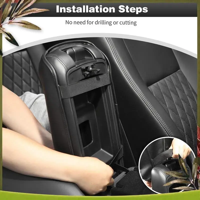

Portable Center Console Armrest Box Cover Armrest Protector Pad Interior Replacement Spare Parts Accessories For Dodge Durango 2