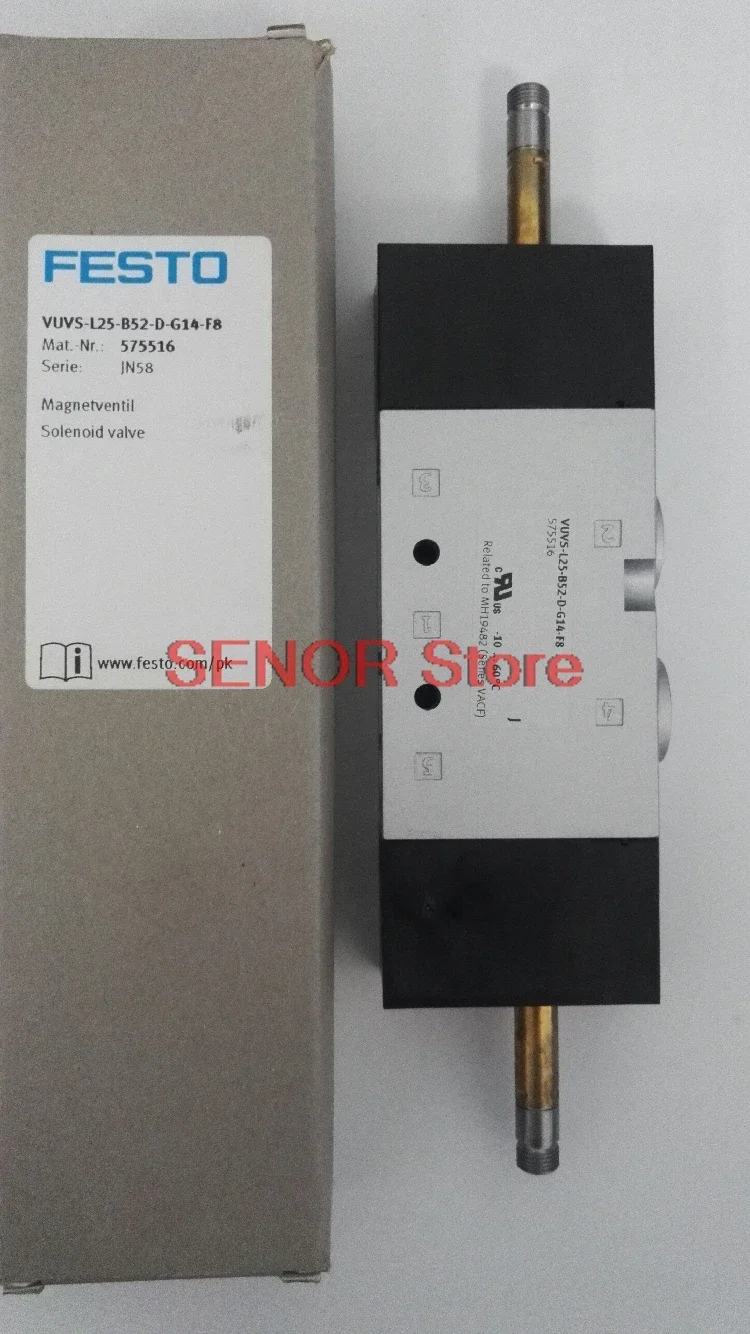 

Brand new original solenoid valve VUVS-L25-B52-D-G14-F8 (575516)