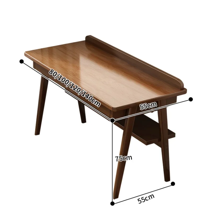 

Wood Secretaire Office Desks Study Bedroom Simplicity Write Office Desks Computer Modern Bureaux Meuble Work Furniture QF50OD