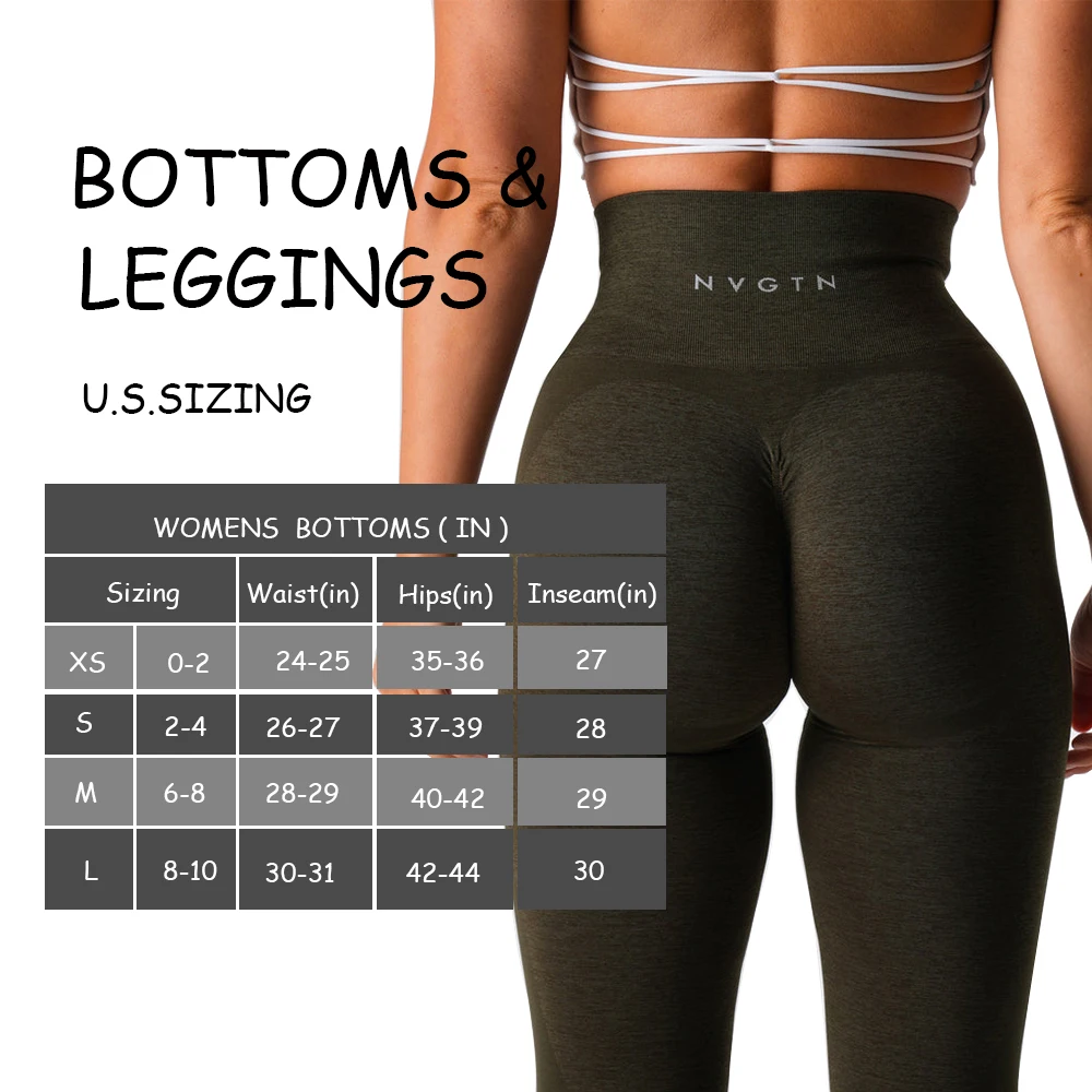 NVGTN-Leggings sin costuras para mujer, pantalones de oliva para correr, Yoga, entrenamiento, cintura alta, 2,0