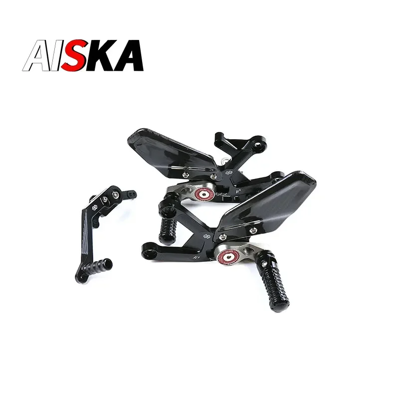 100% Carbon Fiber Motorcycle Modified Parts Foot pedals Footrest Rear Set Fairings for HONDA CBR1000RR-R 2019 - 2023