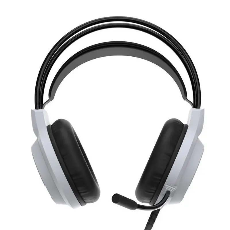 

Игровые Накладные наушники, проводная гарнитура, многофункциональная Компьютерная гарнитура с регулируемым микрофоном, игровые стереонаушники для ноутбука