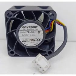 New Cooler Fan for FOXCONN PIA040H12P 4028 12V 0.81A 4CM PWM Temperature Controlled Large Air Volume Cooling Fan 40*40*28mm