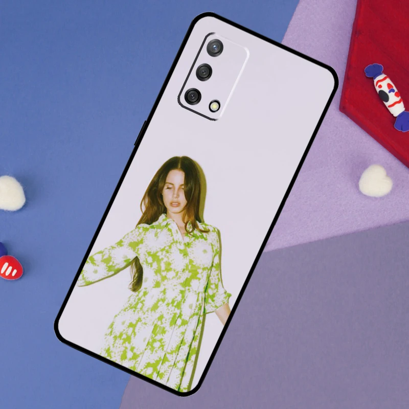 لانا ديل ري حافظة لهاتف اوبو A5 برو A6 A57 A17 A78 A54 A74 A94 A76 A16 A96 A18 A40 A60 A80 A38 A58 A98 A15 #3