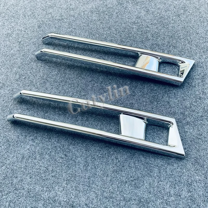 

For Nissan SERENA C28 2023 2024 ABS Chrome front rear foglight cover Molding Garnish Sticker Frame Exterior Accessories