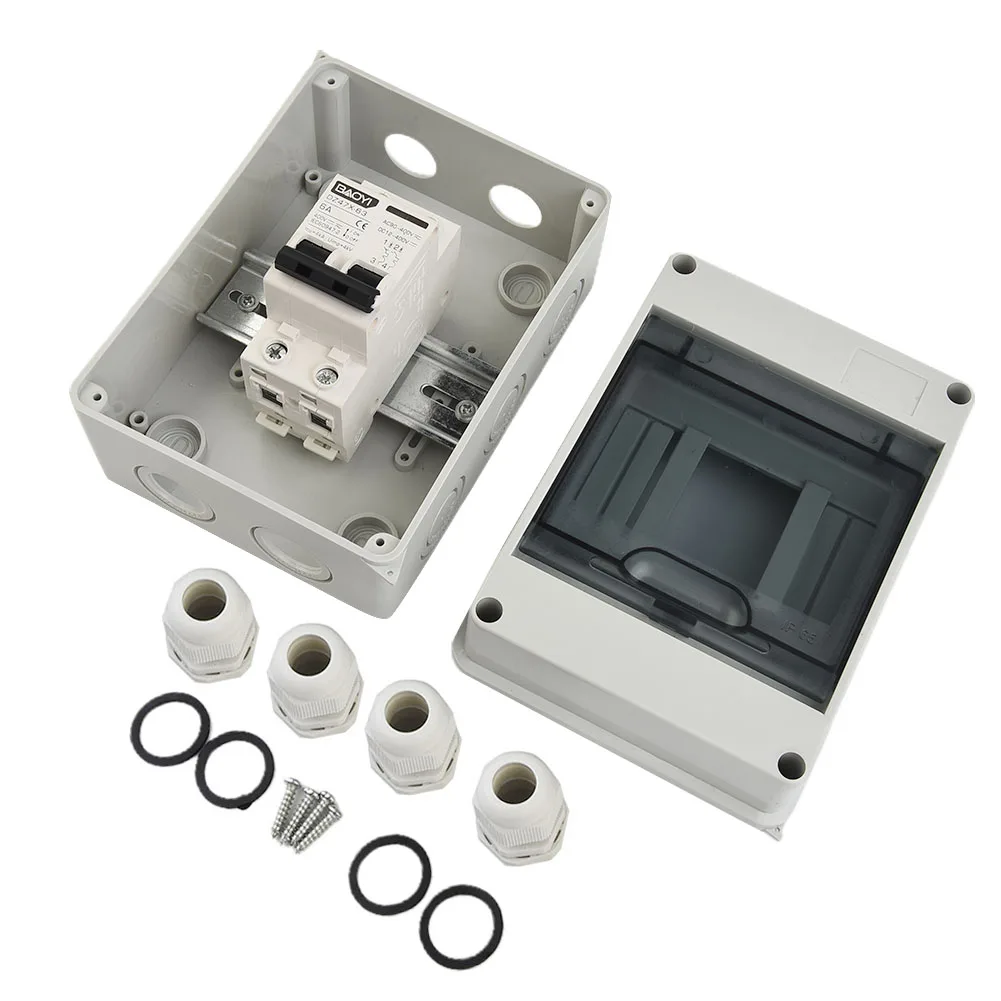 

Flexible Isolator Switch with DC12240V Circuit Breaker for PV Disconnect Box in Grid Connected Solar Panel Systems