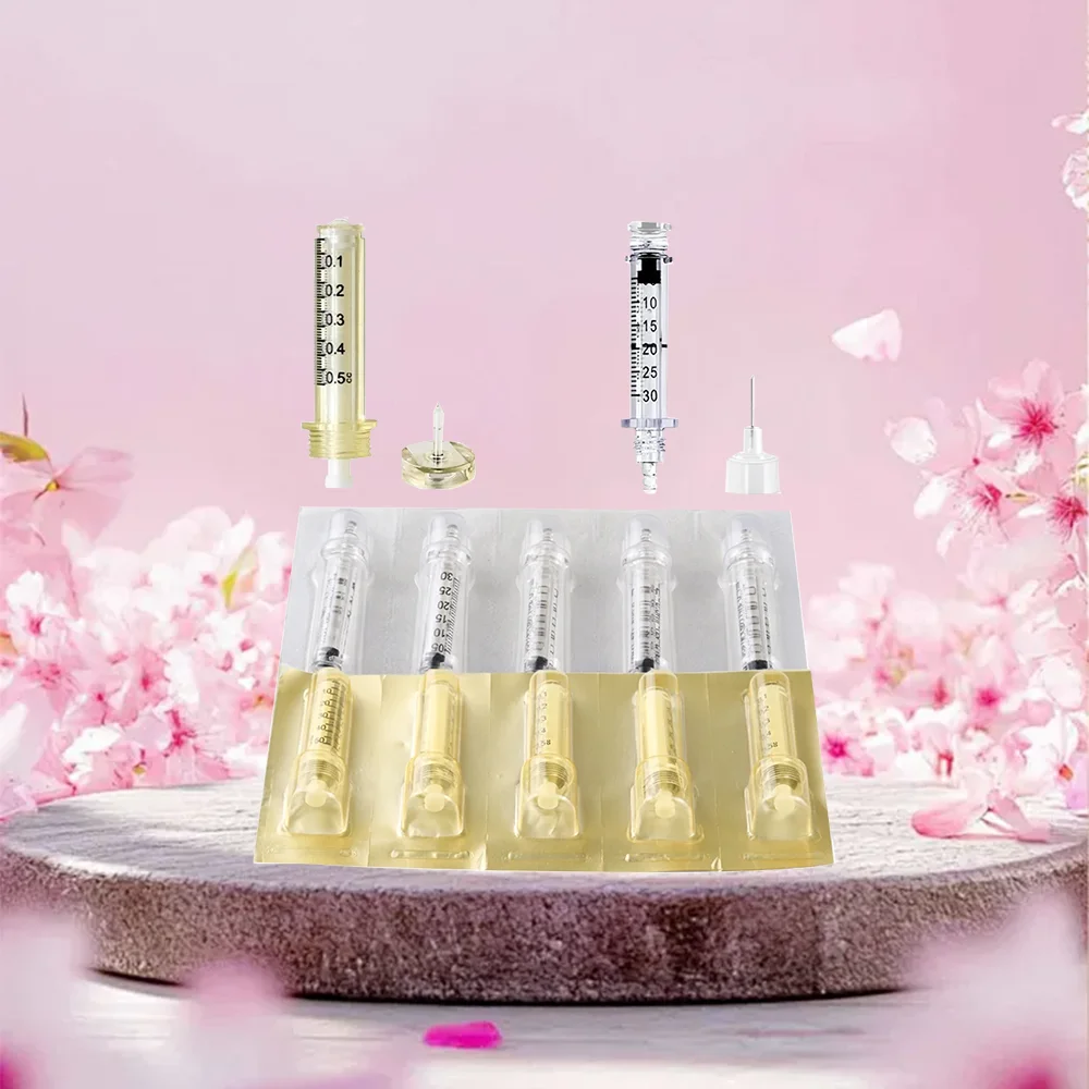 Hyaluronic acid supplement injection tool pen ampoule bottle essence liquid volumetric bottle