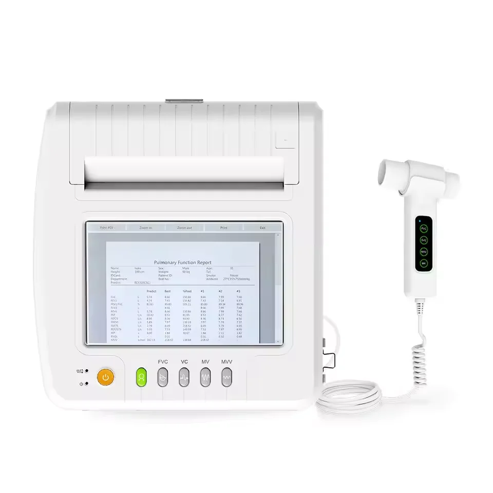 

SP100B portable lung function testing device pulmonary function analyzer contec spirometer espirometro