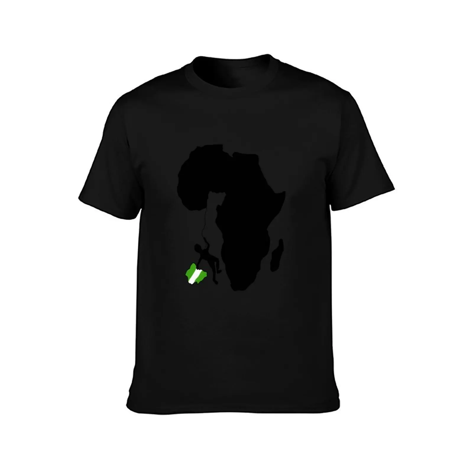 The Nigerian Spirit Of Resilience T-Shirt Casual Breathable Short Sleeve Top T-Shirt