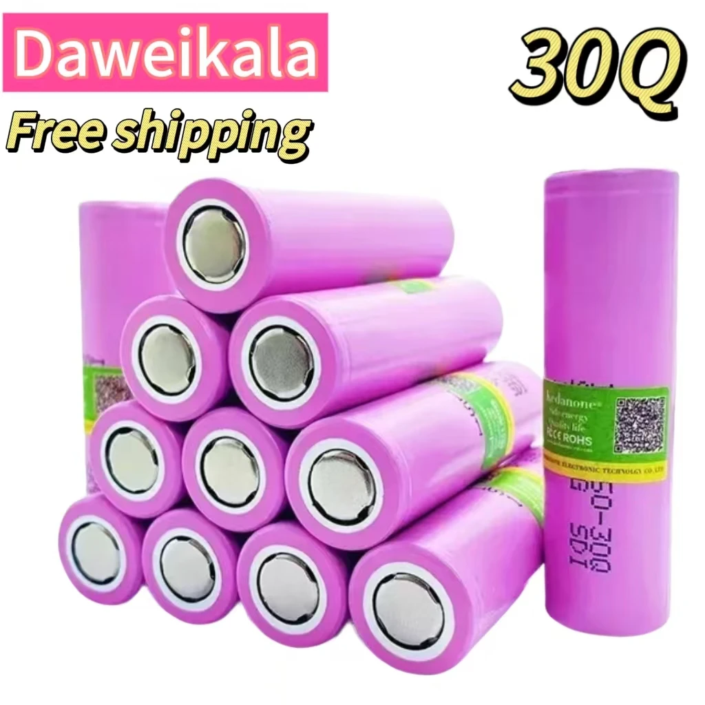 18650 3,7 فولت 3500 مللي أمبير 30Q 18650 بطارية قابلة للشحن دي ألتا كورليينتي الفقرة بطاريات دي لينترنا الفقرة بطارية 18650 #1