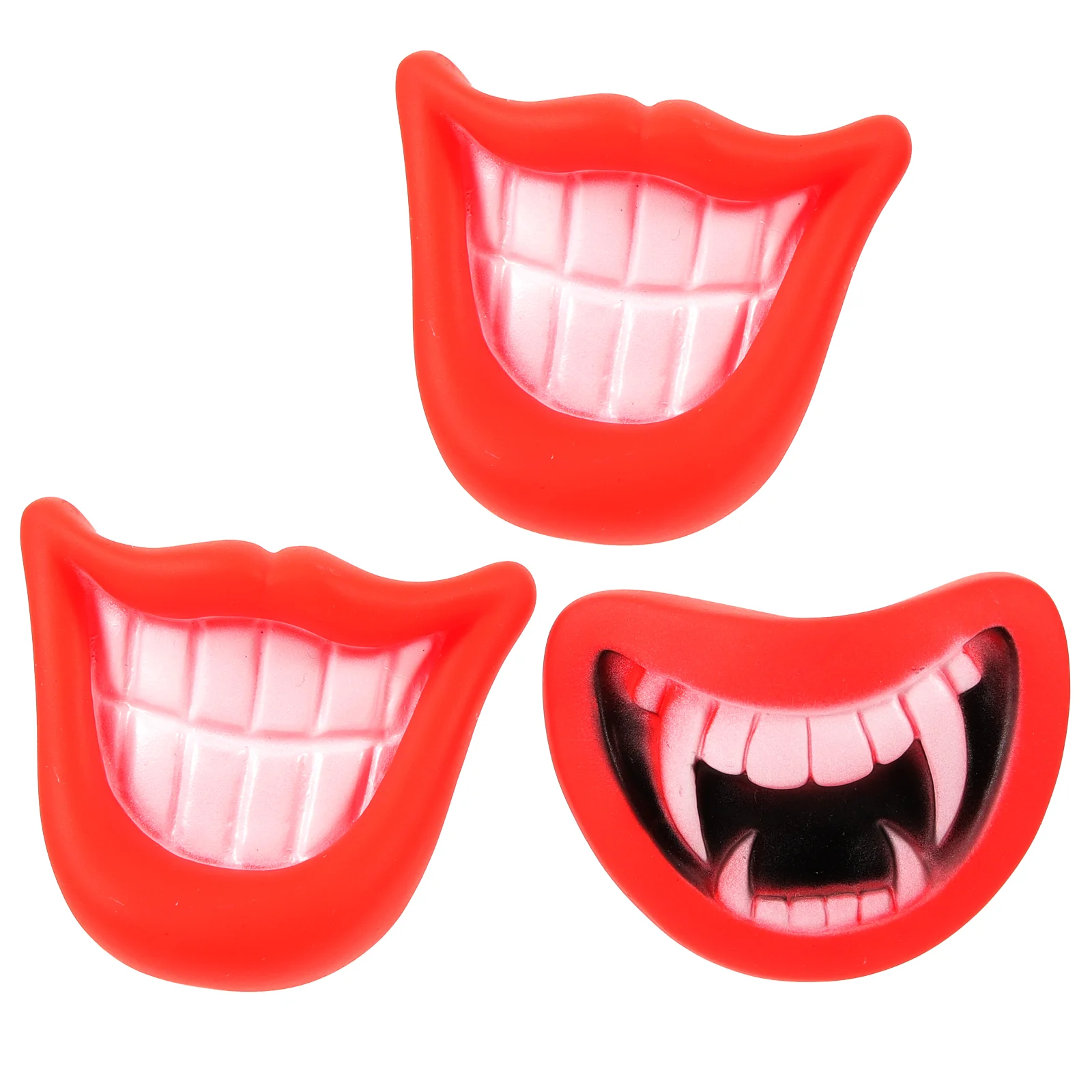 3 Pcs Props Baby Halloween Toys Interactive Vampire Dog Pacifier Lifelike Puppy Chew