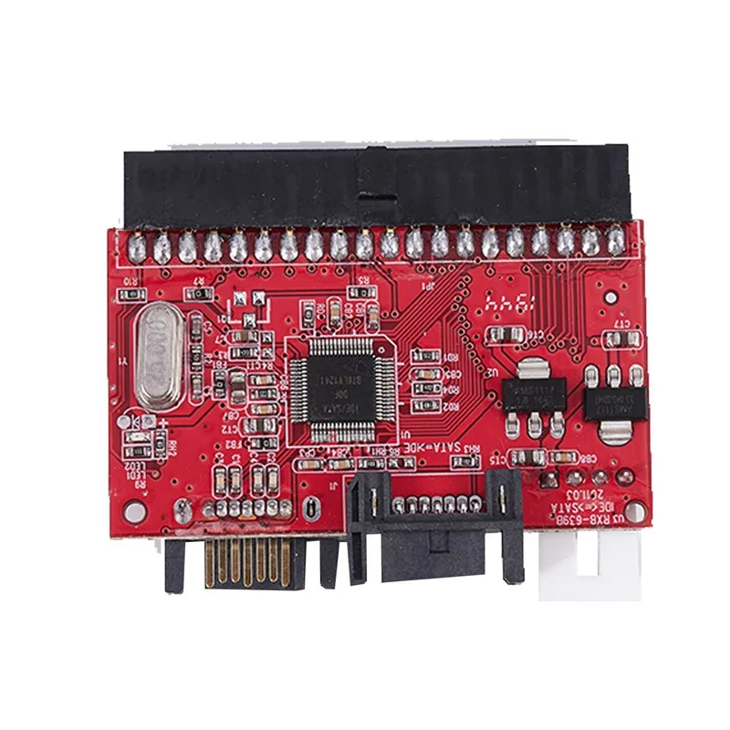 (NUOVO) Adattatore da SATA a Ide 2 in 1 Convertitore da Ide a SATA Supporto driver per disco rigido da 40 pin da 2,5 pollici per Ata Hdd Cd Dvd bidirezionale