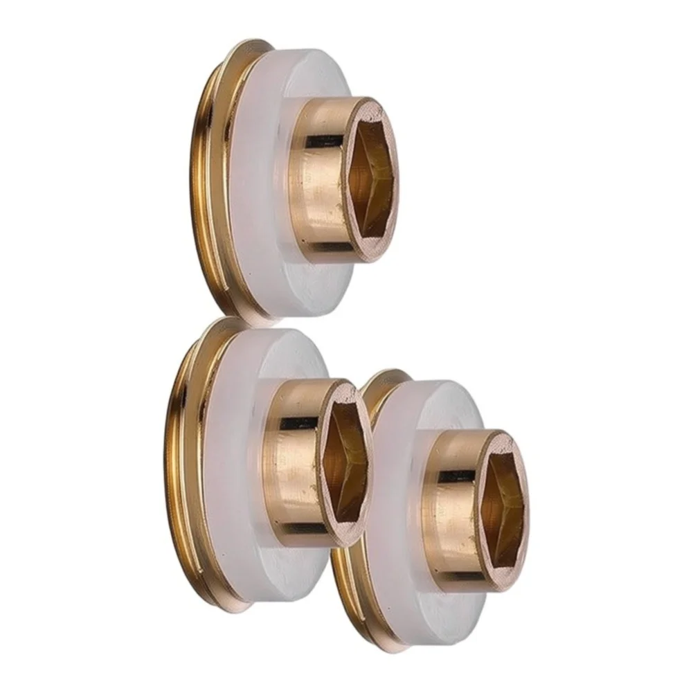 Brass Sealing Washer for 12 Inch Faucet Connections Works with Standard Angle Valves and Residential Water Supply Lines