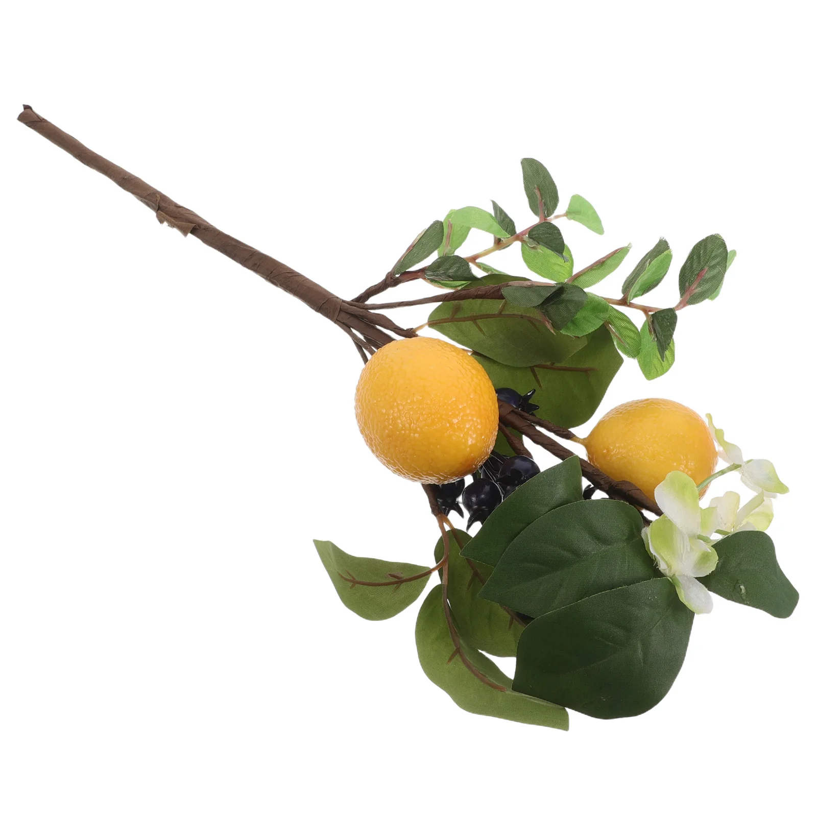 

Simulated Fruit Bouquet Artificial Flowers Centerpiece Table Decor Fall Dining Room Spring Farmhouse Blueberry Lemon Eucalyptus