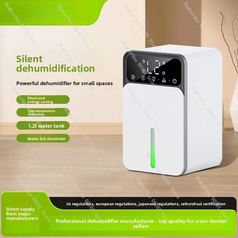 Household Dehumidifier Energy Saving Small Indoor Drying Purification for Bedroom Moisture Removal