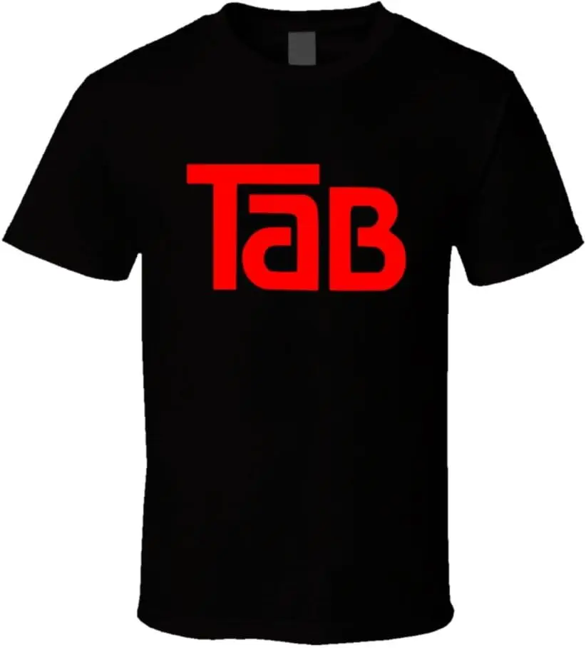 Tab Cola Retro Refrigerante Camiseta, 80's