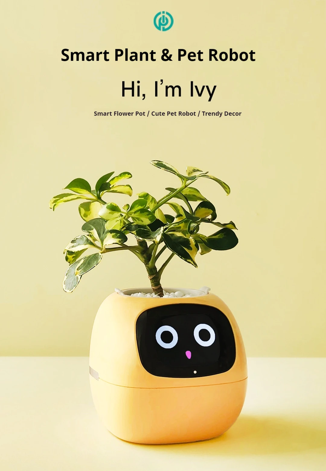 لطيف نبات الحيوانات الأليفة AI روبوت لعبة إلكترونية شفاء سلسلة سطح المكتب الإبداعية مهرجان هدية صغيرة الحجم للبرمجة روبوت الحيوانات الأليفة