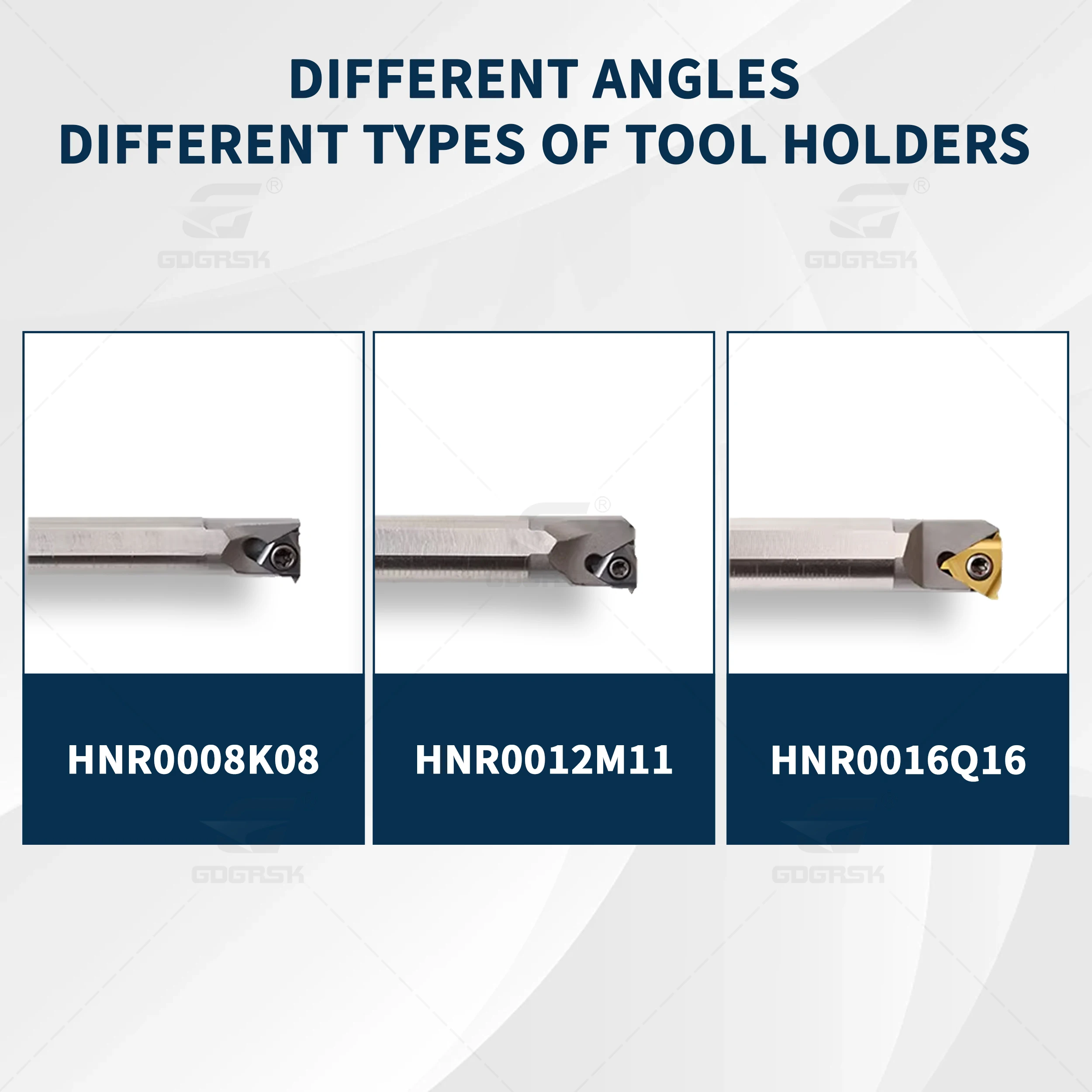 1PC HNR0005H06 HNR0006H06 HNR0008K11 HNR0010K11 HNR0012M11 HNR0016Q16 HNR0020R16 CNC Threading Turning Tools Holder Cutter Bar