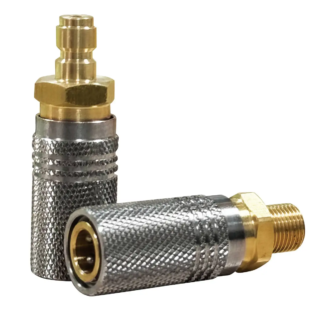 拡張8mmカップリングソケットクイックリリースエアチャージングディスコネクトアダプター、1/8 BSP、M10ネジ付き、2ピース混合に対応