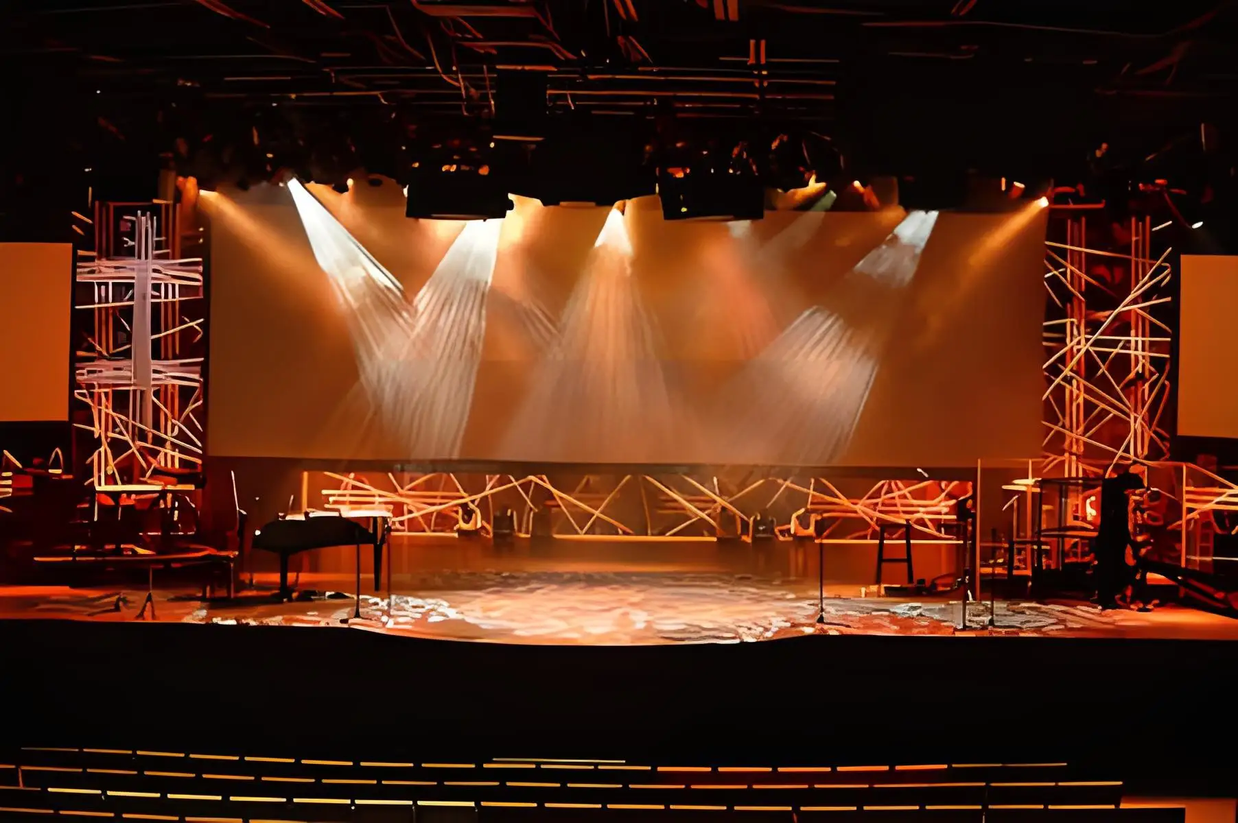 LED Flying Carpet DisplayHigh Cost-effectiveness Stage Backdrop For Rental Business Wedding Party With Led Screen Pantalla Trans