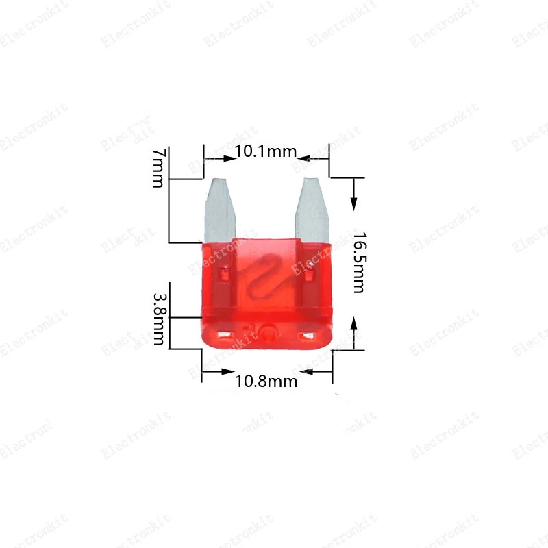 120Pcs Mini Blade Zekering Assortiment Set Automotive Truck Zekeringen Houder Gemengde Pack Kit 5A 10A 15A 20A 25A 30A