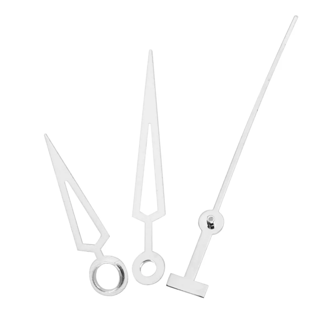 3Pcs Premium Metal Watch Hands Gold Small Size Hour Minute Second Hands Wristwatch Accessory DIY Projects