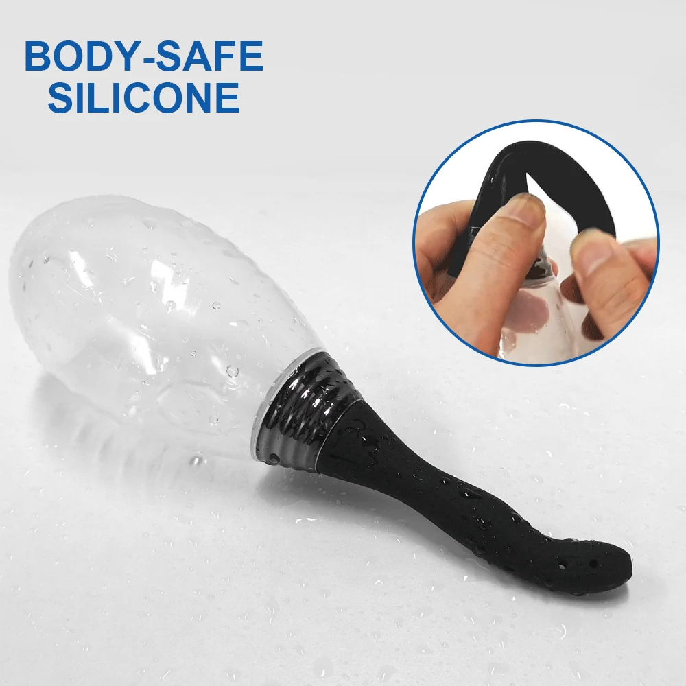 300 مللي حقنة شرجية حقنة حقنة شرجية المطاط الطبي الري الإناث المهبل الشرج الدوش الأنظف لصحة المؤنث حقنة شرجية نظيفة