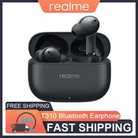 Realme Buds T310 auriculares 46dB cancelación activa de ruido auriculares inalámbricos HiFi Bluetooth 5,4 juego música auriculares Larga modo de reposo