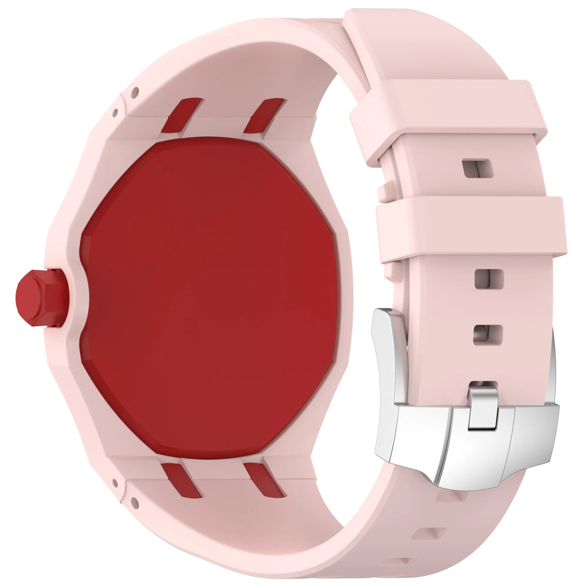 Чехол для ПК 2-в-1 и силиконовый ремешок для Swatch x AP Royal Pop Pocket Watch, сменный ремешок для наручных часов, аксессуары для ремешков