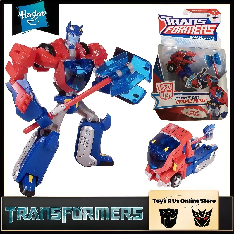 ของเล่นแท้จาก Hasbro Transformers Classic รุ่น 08 อนิเมชั่น ลิมิเต็ด ออปติมัส ไพร์ม ฟิกเกอร์แอคชั่น ของสะสม ของเล่น