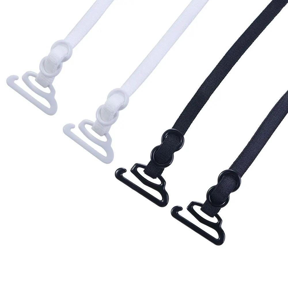 Solid Color Invisible Straps Non-slip Bra Extension Straps Bra Straps Pectoral Girdle Shoulder Straps Adjustable Bra Belt